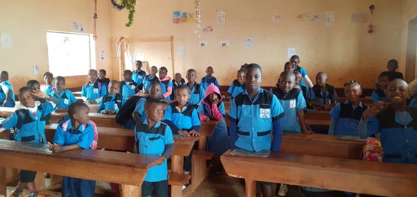 Nowy rok szkolny 2021 w Kamerunie na misji Balengou