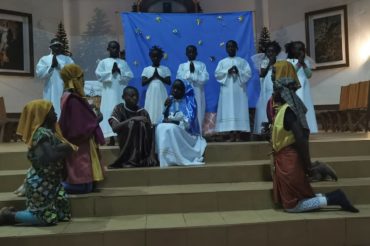 Jasełka na misji Nguelemendouka w Kamerunie dla parafian