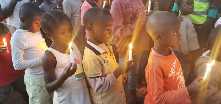 Pielgrzymka dzieci na misji w Kamerunie