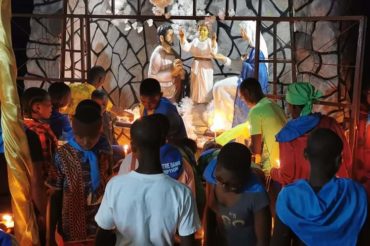 Pielgrzymka młodzieży w Kamerunie