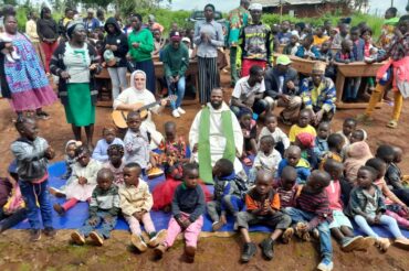 Kolonia w Ndembe na misji Balengou w Kamerunie