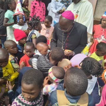 Boże Narodzenie dla dzieci w Balengou