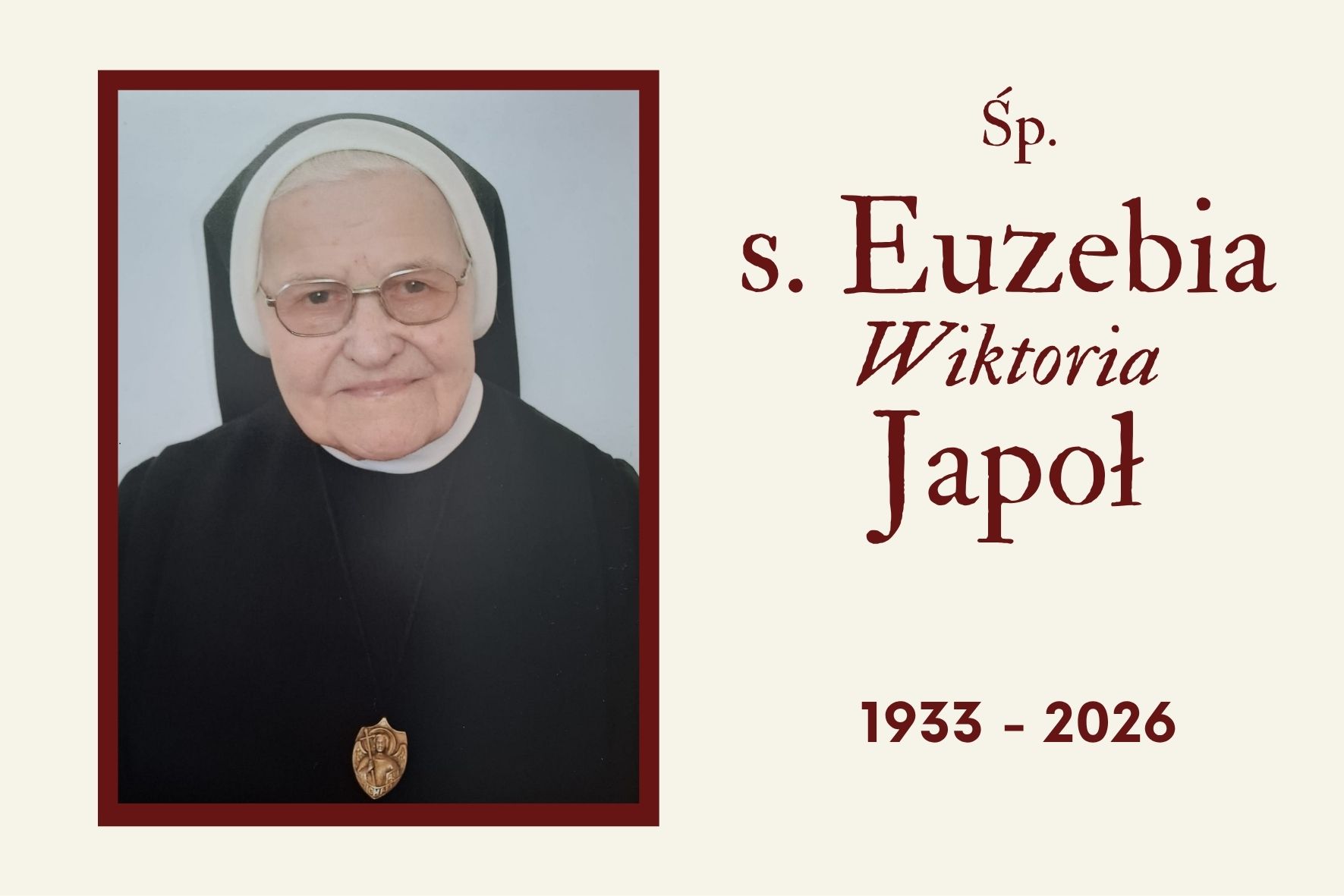 Śp. s. Euzebia – misjonarka Kamerunu